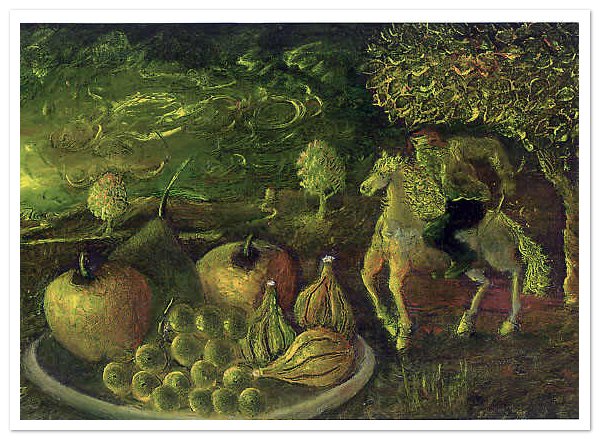 Natura morta e cavaliere