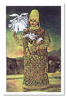 Papa Woytila e colombi