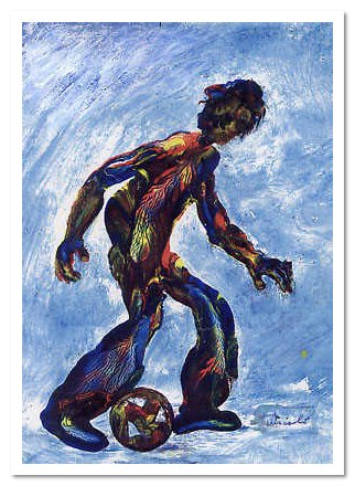 Giocatore con pallone