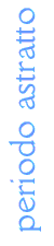 Periodo astratto