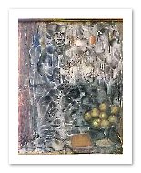 Personaggio con frutta